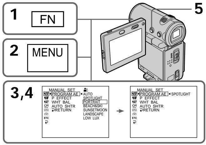 SONY DCR-IP5E - Pexm npoxektophoro ocbeHnA - 1