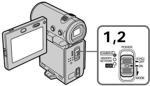 SONY DCR-IP5E - KaB BKJIIOUHTb NITaHne N BbI6paTb peXIM - 1