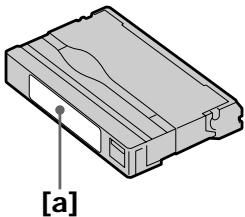 SONY DCR-IP5E - PpnpnKpeHneHn 3TuKeTkn Ha kaccety MICROMV - 1