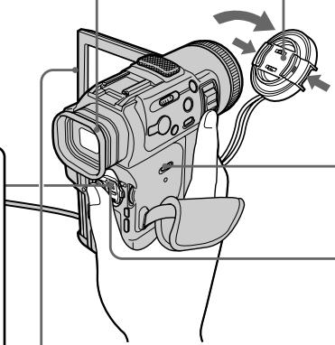 SONY DCR-PC100E - Viewfinder - 3