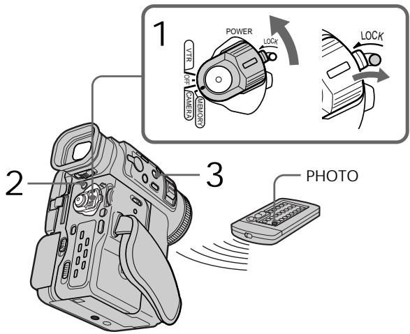 SONY DCR-PC100E - Фотозапись по таймеру самозапуска с сохранением в памяти - 1