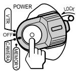 SONY DCR-PC3 - Press START/STOP. Your camcorder starts recording. To stop recording, press START/STOP again. - 1