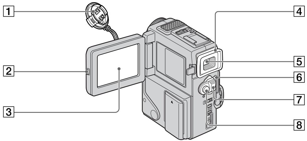 SONY DCR-PC3 - Identifying the parts and controls - 1