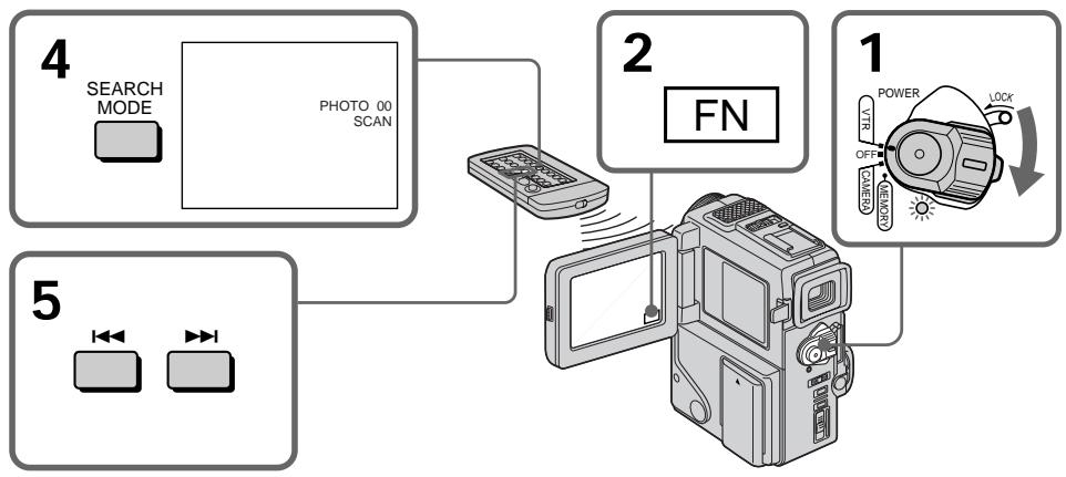 SONY DCR-PC3 - Scanning photo - 1