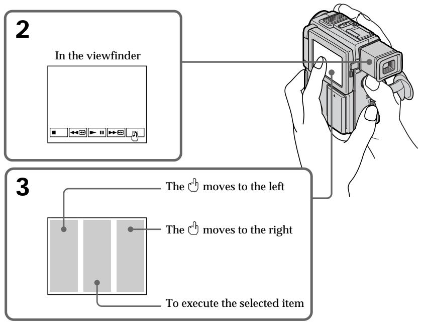 SONY DCR-PC3 - To cancel writing print marks - 1
