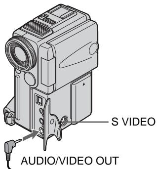 S VIDEO AUDIO/VIDEO OUT
