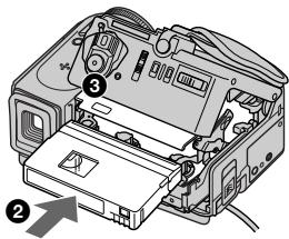 SONY DCR-PC3E - ① Slide OPEN/▲ - 3