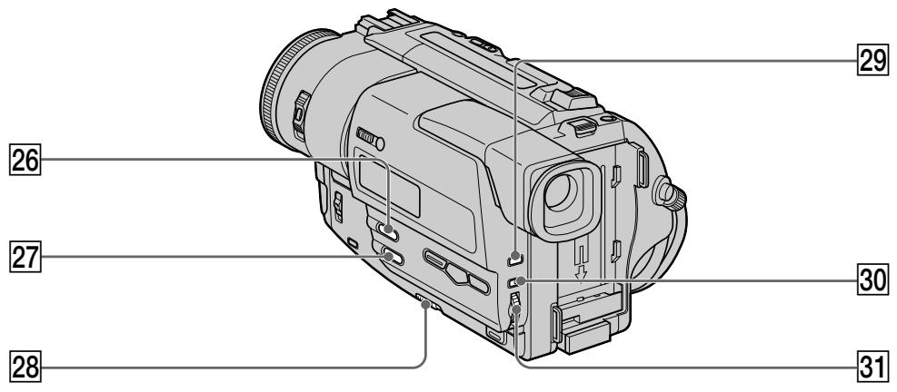 SONY DCR-TR7000E - Identifying the parts and controls - 3