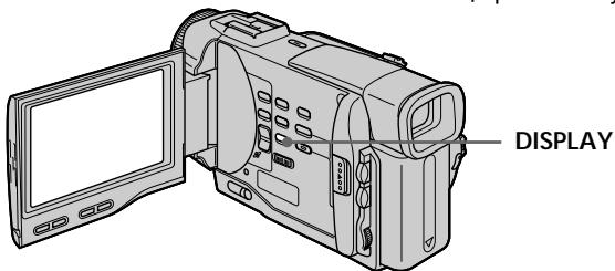 SONY DCR-TRV10E - Длг отобрахенья экраньIx инданkaTOPOB - 1