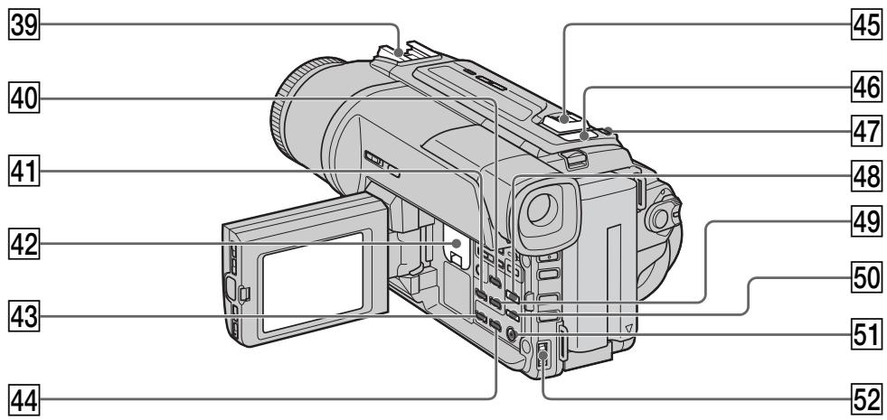 SONY DCR-TRV125E - Identifying the parts and controls - 5