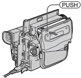 SONY DCR-TRV125E - Inserting a cassette (p. 19) - 4