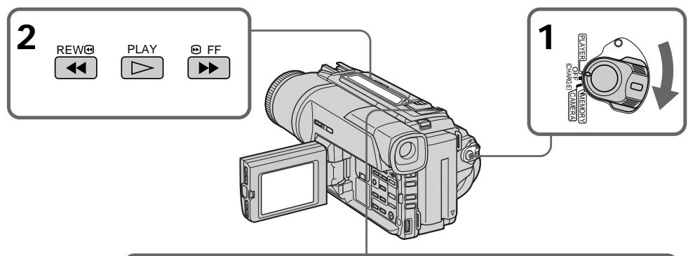 SONY DCR-TRV125E - Ipeed hauaJom pa6oTbI - 1