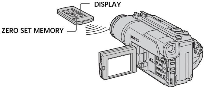 SONY DCR-TRV125E - БыICTpoe OTbICKaHne 3ПИЗODa C NOMOUI OФУHKUIN PAMRTN HUJIeBOI OTMeTKI - 1