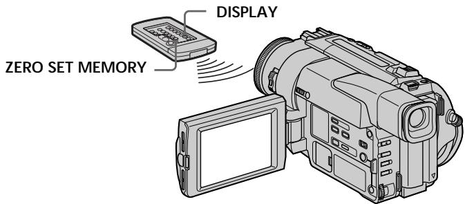 SONY DCR-TRV210E - БыICTpoe OTbICKaHHe 3ПИЗODa C NOMOцьо Функци пamЯТи HUJIeBOI OTMETКI - 1