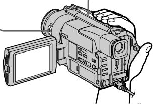 SONY DCR-TRV210E - Press to start playback. - 2