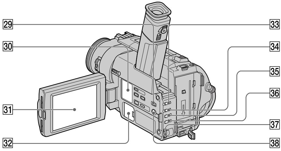 SONY DCR-TRV210E - - Quick Reference - Identifying the parts and controls - 2