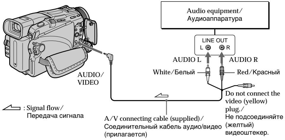 SONY DCR-TRV24E - П配电3аись с помоцью Гезда AUDIO/VIDEO - 1