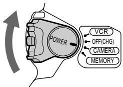 SONY DCR-TRV24E - Remove the lens cap. - 2