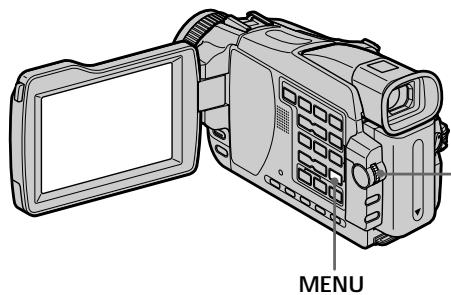 SONY DCR-TRV24E - Adjusting the brightness of the LCD screen - 1