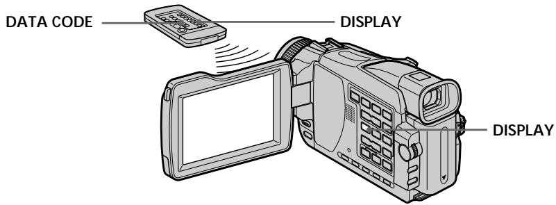 SONY DCR-TRV24E - Длго отображени зкраHHых ндИКаTOPOВ -Функци ИндИКaци - 1