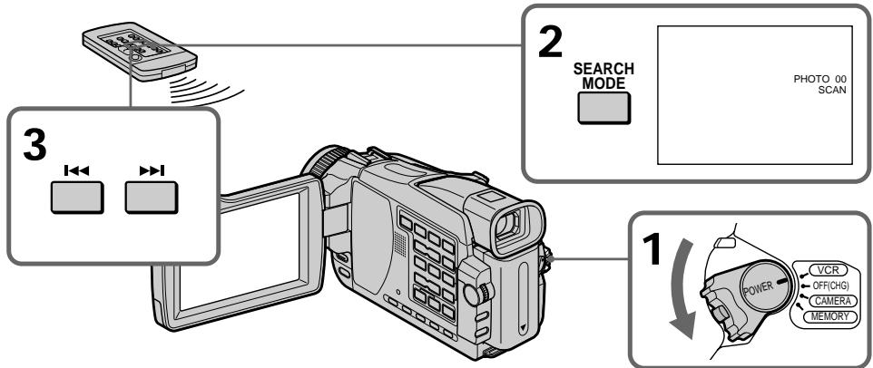 SONY DCR-TRV24E - ФOTOCKaHIpOBaHne - 2