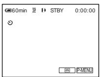SONY DCR-TRV460E - Touch [ON], then OK. The self-timer indicator appears. - 1