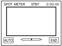 SONY DCR-TRV460E - Touch the point you want to adjust and fix the exposure on the screen. - 1