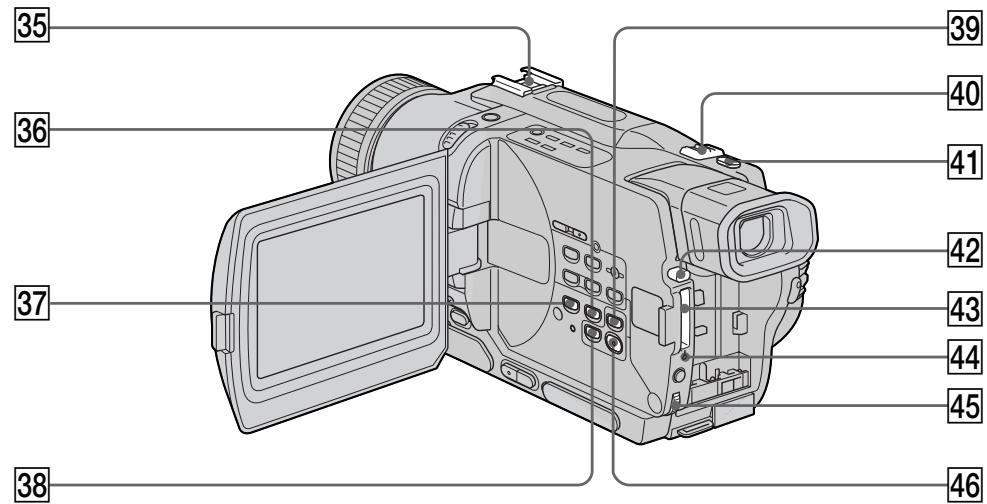 SONY DCR-TRV530E - Identifying the parts and controls - 5