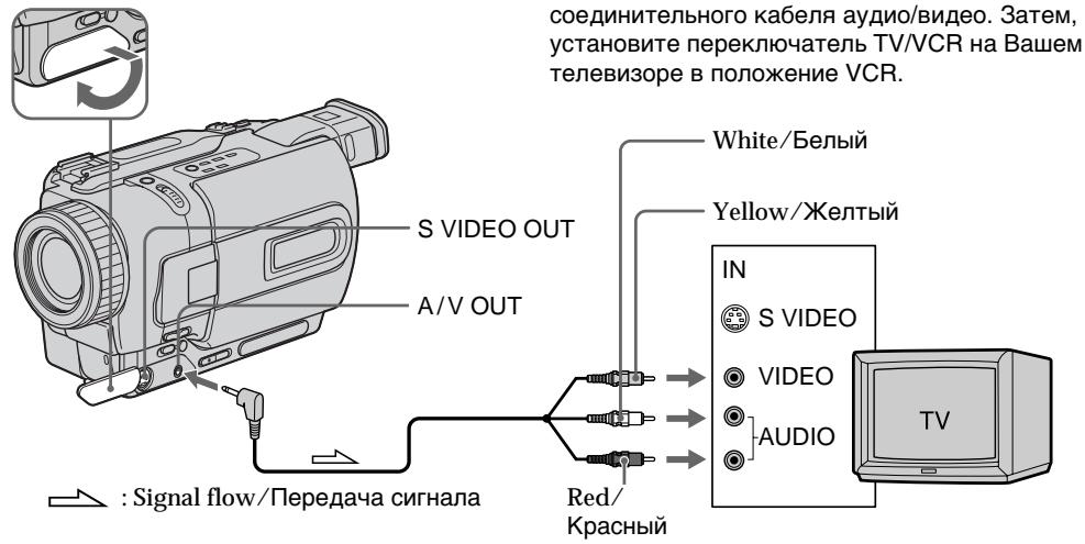 SONY DCR-TRV530E - Просмотр заимсниэкpaneн телевизopa - 1