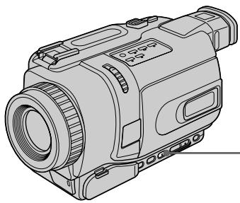 SONY DCR-TRV738E - Press START/STOP. The fader indicator stops flashing. - 1
