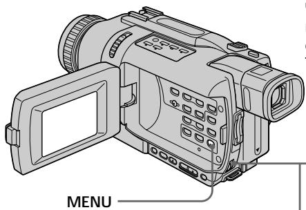 SONY DCR-TRV738E - Использование специальных эффектов – Цифровой эффект - 1