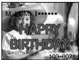 M. LUM I...... HAPPY BIRTHDAY 100-0021