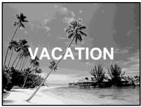 VACATION
