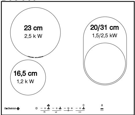 DE DIETRICH DTV 724 X - Description of your top - 1