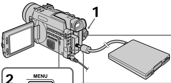 SONY DCR-TRV890E - Перед началом операции - 1