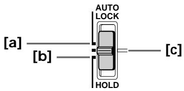 SONY DCR-TRV890E - Селектор AUTO LOCK - 1