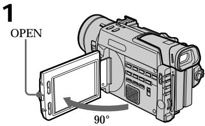 SONY DCR-TRV890E - Съемка с использованием экрана ЖКД - 1