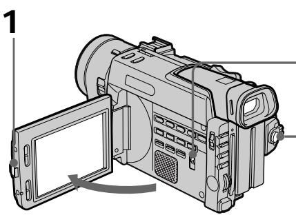 SONY DCR-TRV890E - Выбор режима запуска/остановки - 1