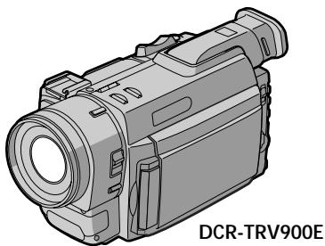 SONY DCR-TRV890E - Инструкция по эксплуатации - 1