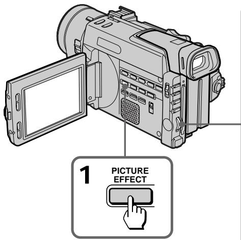 SONY DCR-TRV890E - Using picture effect function - 1