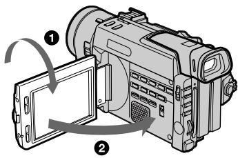 SONY DCR-TRV890E - Notes on the LCD panel - 1
