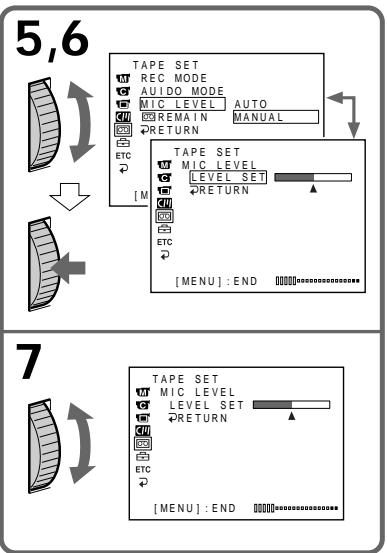 SONY DCR-TRV890E - Регулировка уровня записи - 2