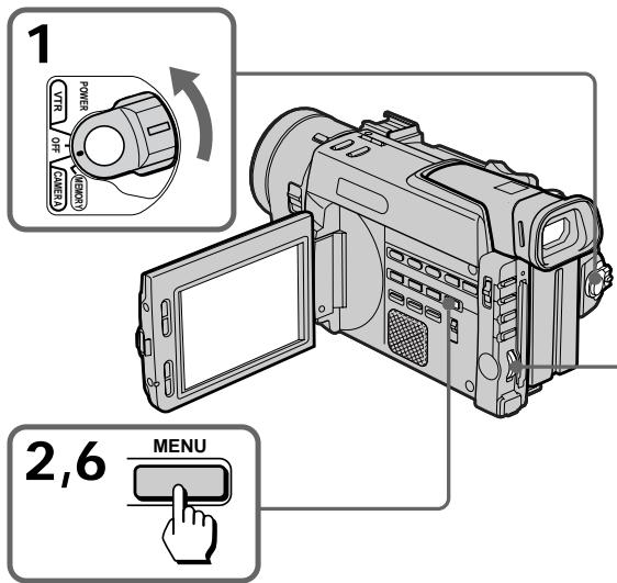 SONY DCR-TRV890E - Регулировка смещения АЕ - 1