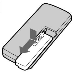 SONY DCR-TRV890E - Для подготовки пульта дистанционного управления - 1