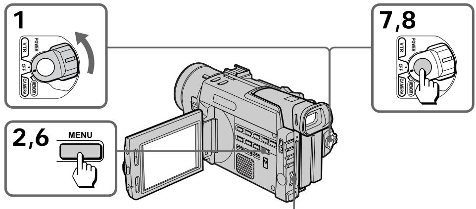 SONY DCR-TRV890E - Примечания к записи с интервалами - 1
