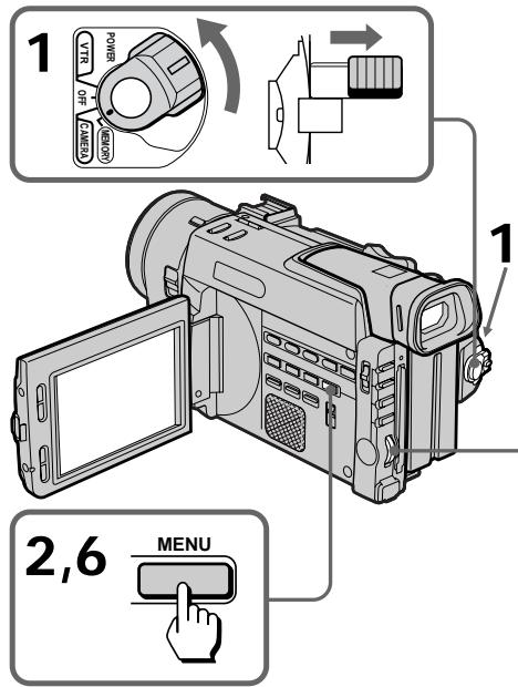 SONY DCR-TRV890E - Выбор режима качества изображения - 1