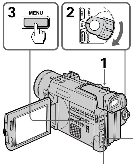 SONY DCR-TRV890E - Для стирания знака - 1