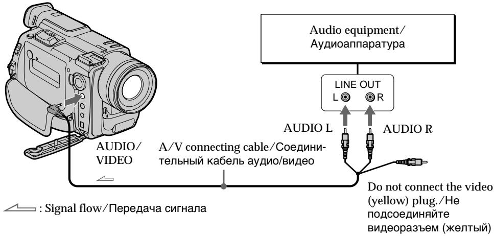 SONY DCR-TRV890E - Перезапись с использованием гнезда AUDIO/VIDEO (только DCR-TRV900E) - 1