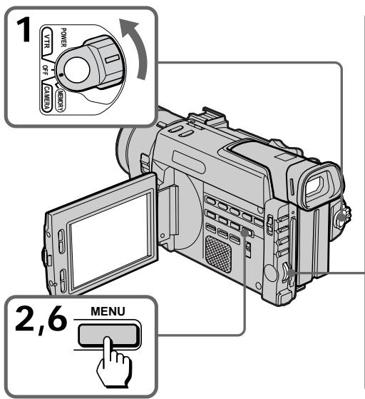 SONY DCR-TRV890E - Использование функции широкоформатного режима - 3