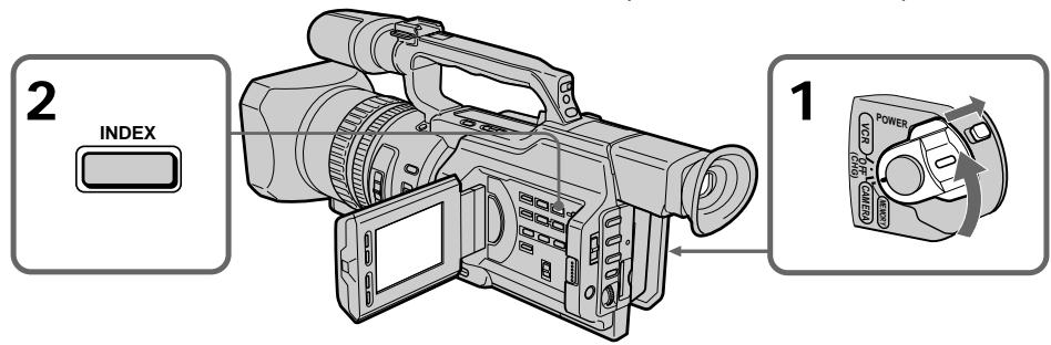 SONY DCR-VX2000E - OndHOBpemHeHoe BocnpOn3BedeHne 8eCTn 3aIncahHbIX N3o6paJxehn (mHndeKcHbI 3KpaH) - 1